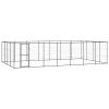 Outdoor Dog Kennel Steel 364.7 ft¬≤