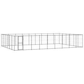 Outdoor Dog Kennel Steel 703.3 ft¬≤