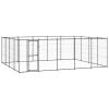 Outdoor Dog Kennel Steel 260.5 ft¬≤