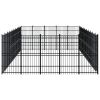 Outdoor Dog Kennel Steel 496 ft¬≤