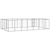 Outdoor Dog Kennel Steel 364.7 ft¬≤