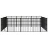 Outdoor Dog Kennel Steel 486.1 ft¬≤