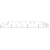 Dog Kennel Silver 775 ft¬≤ Steel