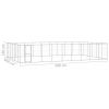 Outdoor Dog Kennel Galvanized Steel 703.3 ft¬≤