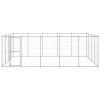 Outdoor Dog Kennel Galvanized Steel 260.5 ft¬≤