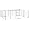Outdoor Dog Kennel Galvanized Steel 260.5 ft¬≤