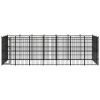 Outdoor Dog Kennel Steel 208.3 ft¬≤