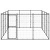Outdoor Dog Kennel Steel 156.3 ft¬≤