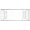 Outdoor Dog Kennel Galvanized Steel 468.9 ft¬≤