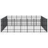Outdoor Dog Kennel Steel 486.1 ft¬≤