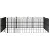 Outdoor Dog Kennel Steel 416.7 ft¬≤