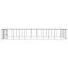 Outdoor Dog Kennel Steel 859.6 ft¬≤
