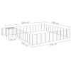 Dog Kennel Silver 338.6 ft¬≤ Steel
