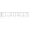 Outdoor Dog Kennel Galvanized Steel 859.6 ft¬≤