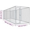 Outdoor Dog Kennel 299.2"x75.6"x72.8"