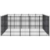 Outdoor Dog Kennel Steel 248 ft¬≤