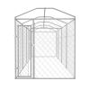 Outdoor Dog Kennel with Roof 25'x6'x7.9'