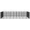 Outdoor Dog Kennel Steel 535.7 ft¬≤