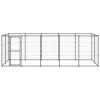 Outdoor Dog Kennel Steel 130.2 ft¬≤