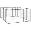 Outdoor Dog Kennel Steel 156.3 ft¬≤