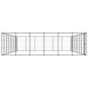 Outdoor Dog Kennel Steel 703.3 ft¬≤