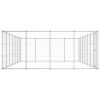Outdoor Dog Kennel Galvanized Steel 364.7 ft¬≤