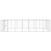 Outdoor Dog Kennel Galvanized Steel 364.7 ft¬≤