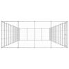 Outdoor Dog Kennel Galvanized Steel 573.1 ft¬≤