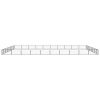 36-Panel Dog Playpen Black 39.4"x19.7" Powder-coated Steel