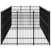 Outdoor Dog Kennel Steel 297.6 ft¬≤