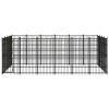Outdoor Dog Kennel Steel 238.1 ft¬≤