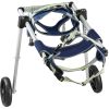 2 Wheels Dog Wheelchair for Back Legs, Pet Wheelchair Lightweight & Adjustable Assisting in Healing, Dog Cart/Wheelchair for Injured, Disabled,